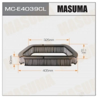 Фильтр салонный угольный MASUMA MC-E4039CL 1422884190 7 9PWAD0 4560116764594