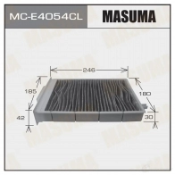 Фильтр салонный угольный MASUMA 1422884252 MC-E4054CL VQ22GT J 4560116764228