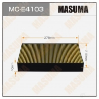Фильтр салонный MASUMA 5U ZNJQ MC-E4103 1439698011