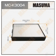 Фильтр салонный MASUMA R 5CL1 MC-K3004 4560116762958 Kia Magentis (GD, MS) 1 2000 – 2005