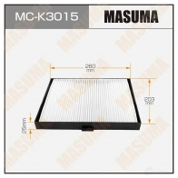 Фильтр салонный MASUMA MC-K3015 4560116763405 7A8 NO8Q 1420577481