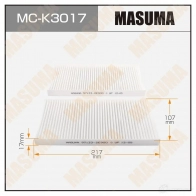 Фильтр салонный MASUMA MC-K3017 4560116763955 K DXPZ 1422883932