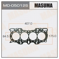 Трехслойная прокладка ГБЦ (металл-эластомер) толщина 0,70мм MASUMA MD-05012S 1422888019 4OUL 2Q