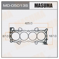 Трехслойная прокладка ГБЦ (металл-эластомер) толщина 0,70мм MASUMA R HSJ8MT MD-05013S 1422888029