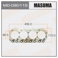 Пятислойная прокладка ГБЦ (металл-эластомер) толщина 1,40мм MASUMA MD-09011S B96DFU Q 1422888023
