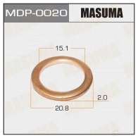 Шайбы для форсунок MASUMA S ZVGR1 1422884619 MDP0020 SCSVF