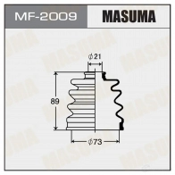 Пыльник ШРУСа (резина) MASUMA 4LF GSQ MF-2009 1422878997