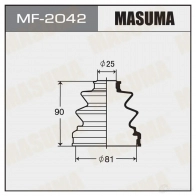 Пыльник ШРУСа (резина) MASUMA EEIGM H5 1422881213 MF-2042