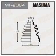 Пыльник ШРУСа (резина) MASUMA 1422881199 MF-2064 L 5U6W