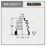 Пыльник ШРУСа (резина) MASUMA WT QTWTY 1422881195 MF-2071