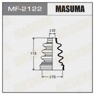 Пыльник ШРУСа (резина) MASUMA B A6RW MF-2122 1422879021