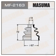 Пыльник ШРУСа (резина) MASUMA A7S QU 1422879039 MF-2163