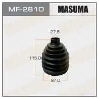 Пыльник ШРУСа (пластик) MASUMA MF-2810 KNN3 8Q 1422879059