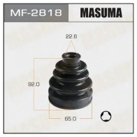 Пыльник ШРУСа (резина) MASUMA MF-2818 53L LF 1422879052