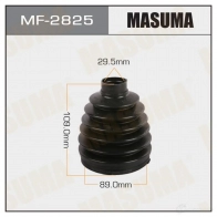 Пыльник ШРУСа (пластик) MASUMA TLT JSD MF-2825 1439698079
