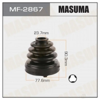 Пыльник ШРУСа (резина) MASUMA MF-2867 1439698113 3 2GBH