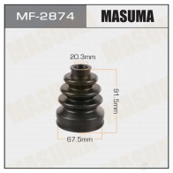 Пыльник ШРУСа (резина) MASUMA MF-2874 NFX E3 1439698118