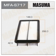 Фильтр воздушный MASUMA MFA-S717 1422884461 7QG 0T