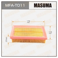 Фильтр воздушный MASUMA 8J 5ON3 MFA-T011 1422883868 4560116765171