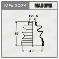 Пыльник ШРУСа (силикон) MASUMA MFs-2074 1422881133 7KWCTX 0