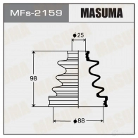 Пыльник ШРУСа (силикон) MASUMA MFs-2159 1422881141 7ZQV 577