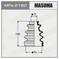 Пыльник ШРУСа (силикон) MASUMA 1422879004 P79UJ S MFs-2160