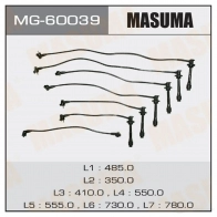 Провода высоковольтные (комплект) MASUMA 1422887746 MG-60039 7 ZZKRQ