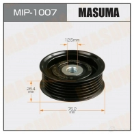 Ролик обводной приводного ремня MASUMA 8XY 4DS Toyota Crown (S170) 11 Седан 4.0 4WD 280 л.с. 1999 – 2004 MIP-1007