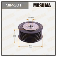 Ролик обводной приводного ремня MASUMA MIP-3011 L62ZA K 1439698386