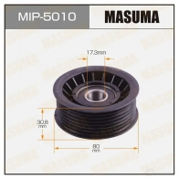 Ролик обводной приводного ремня MASUMA 1439698398 MIP-5010 4B 7HVP