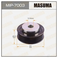 Ролик натяжителя приводного ремня MASUMA Q9 NF78 MIP-7003 1439698403