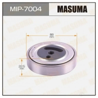 Ролик натяжителя приводного ремня MASUMA 1439698404 MIP-7004 TLV4WR Z