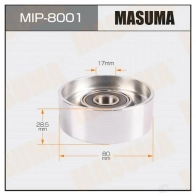 Ролик обводной приводного ремня MASUMA 1439698406 FI O6X7 MIP-8001