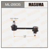 Стойка (линк) стабилизатора MASUMA ML-2805 1422882861 WJ18 E