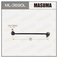 Стойка (линк) стабилизатора MASUMA ML-3690L 0MOYFK K 1422882887
