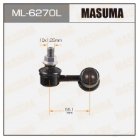 Стойка (линк) стабилизатора MASUMA 1422882903 BX VFT ML-6270L