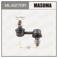 Стойка (линк) стабилизатора MASUMA 1422882902 GMVL3 AG ML-6270R