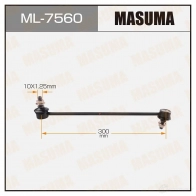 Стойка (линк) стабилизатора MASUMA ML-7560 1422882764 8P6CT 9L