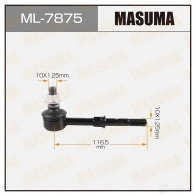 Стойка (линк) стабилизатора MASUMA ML-7875 1422882851 V41 0HB