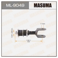 Стойка (линк) стабилизатора MASUMA UHGH LHW ML-9049 1422882801