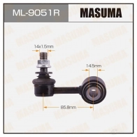 Стойка (линк) стабилизатора MASUMA 1439698421 ML-9051R M4EY6 G
