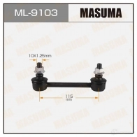 Стойка (линк) стабилизатора MASUMA 1M2TP FP ML-9103 1422882796