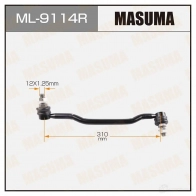 Стойка (линк) стабилизатора MASUMA 1422882828 ML-9114R RX XF4P