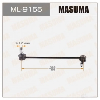 Стойка (линк) стабилизатора MASUMA ML-9155 1422882676 ME8 5JM