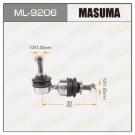 Стойка (линк) стабилизатора MASUMA G3H LMET ML-9206 1422882666