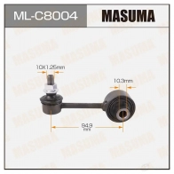 Стойка (линк) стабилизатора MASUMA 1422882697 ML-C8004 B9 R4N