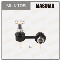 Стойка (линк) стабилизатора MASUMA ML-K105L W 9FBW 1422878864