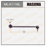 Стойка (линк) стабилизатора MASUMA ML-K118L X 8REDEN 1422882928