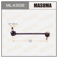 Стойка (линк) стабилизатора MASUMA 1422882877 7IFC OJ ML-K506
