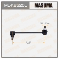 Стойка (линк) стабилизатора MASUMA ML-K8520L Q64 RA 1439698448